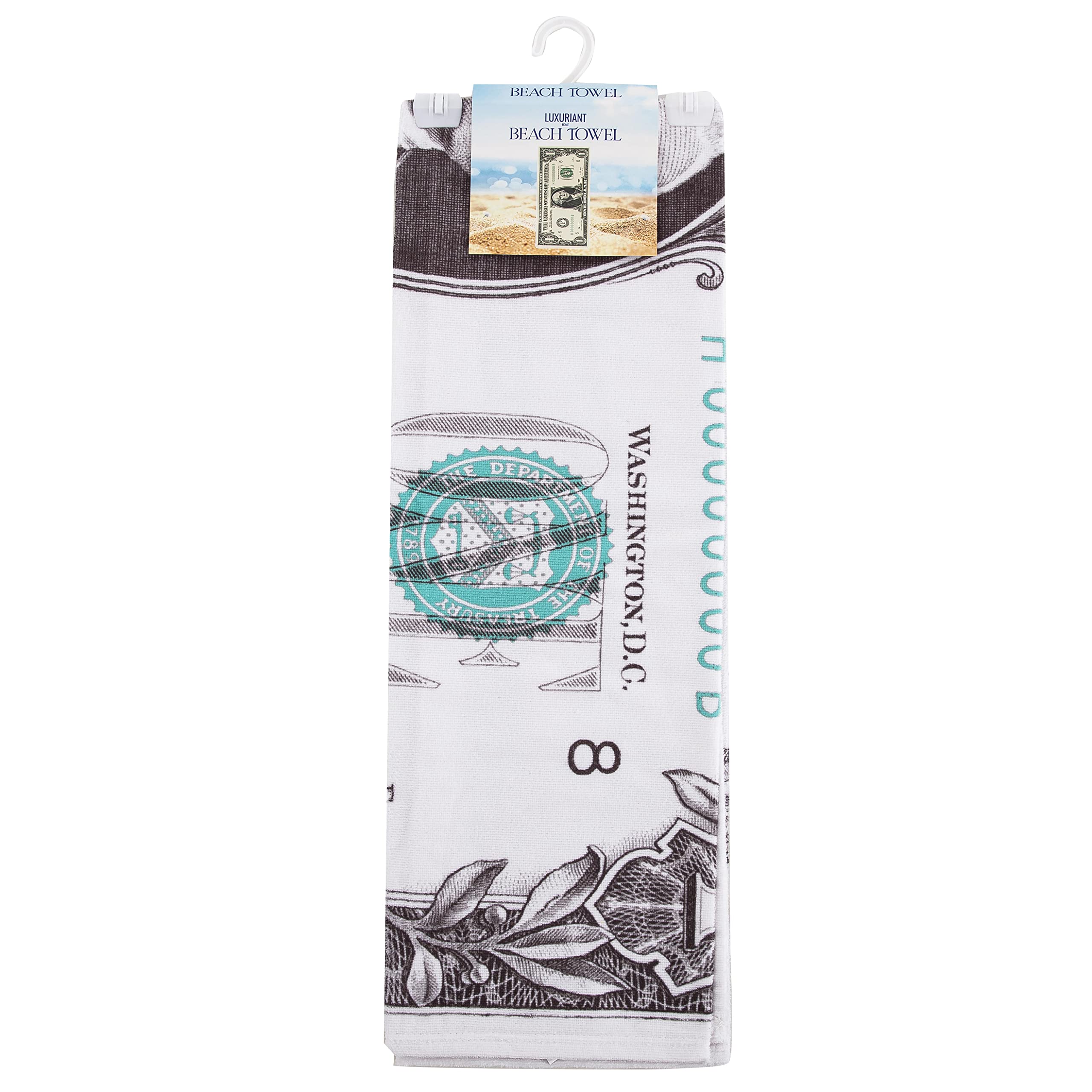 Northwest Classics Strandtuch, 76,2 x 152,4 cm, Dollar-Schein-Design