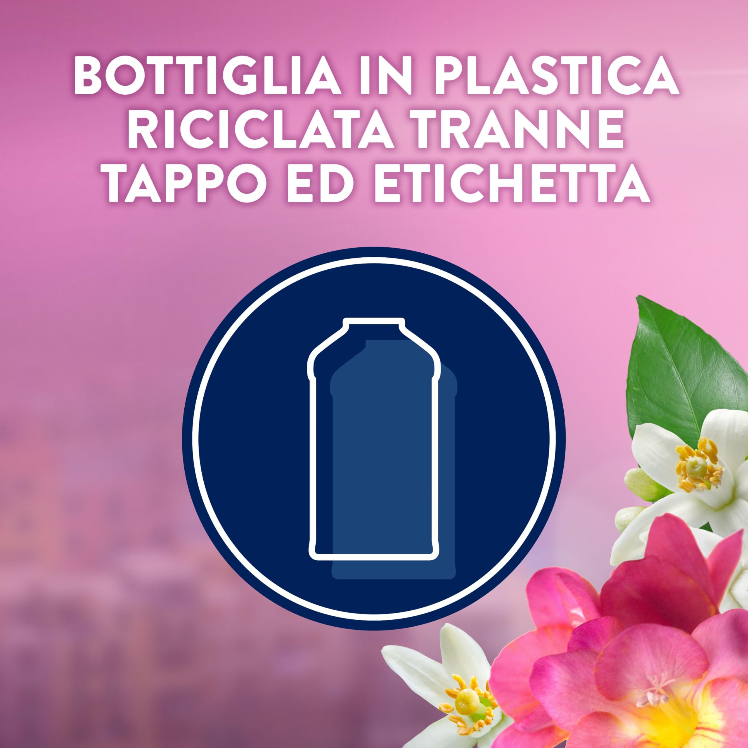 Lenor Ammorbidente Lavatrice Concentrato Essenze d’Italia,216 Lavaggi (27x8), Portofino, Note Di Fresia e Neroli, Profumo autentico di lunga durata