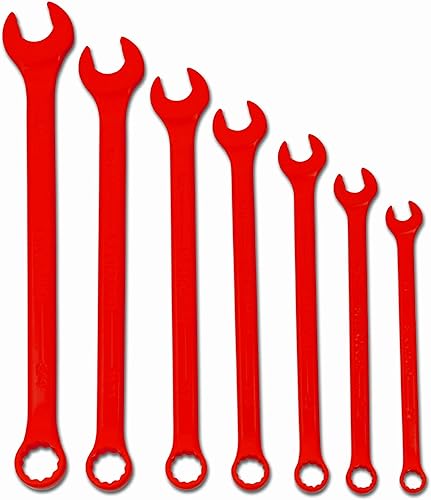 Miniatura 6 de Williams WS-1172RSC - Juego de llaves combinadas, 14 piezas, color rojo