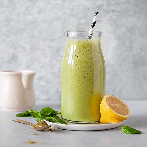 Miniatura 5 de Polvo de hojas puras de moringa 100% orgánica de 6.35oz, inmunidad, directamente de la granja, crudo, vegano y sin gluten, sin OMG, sin aditivos ni