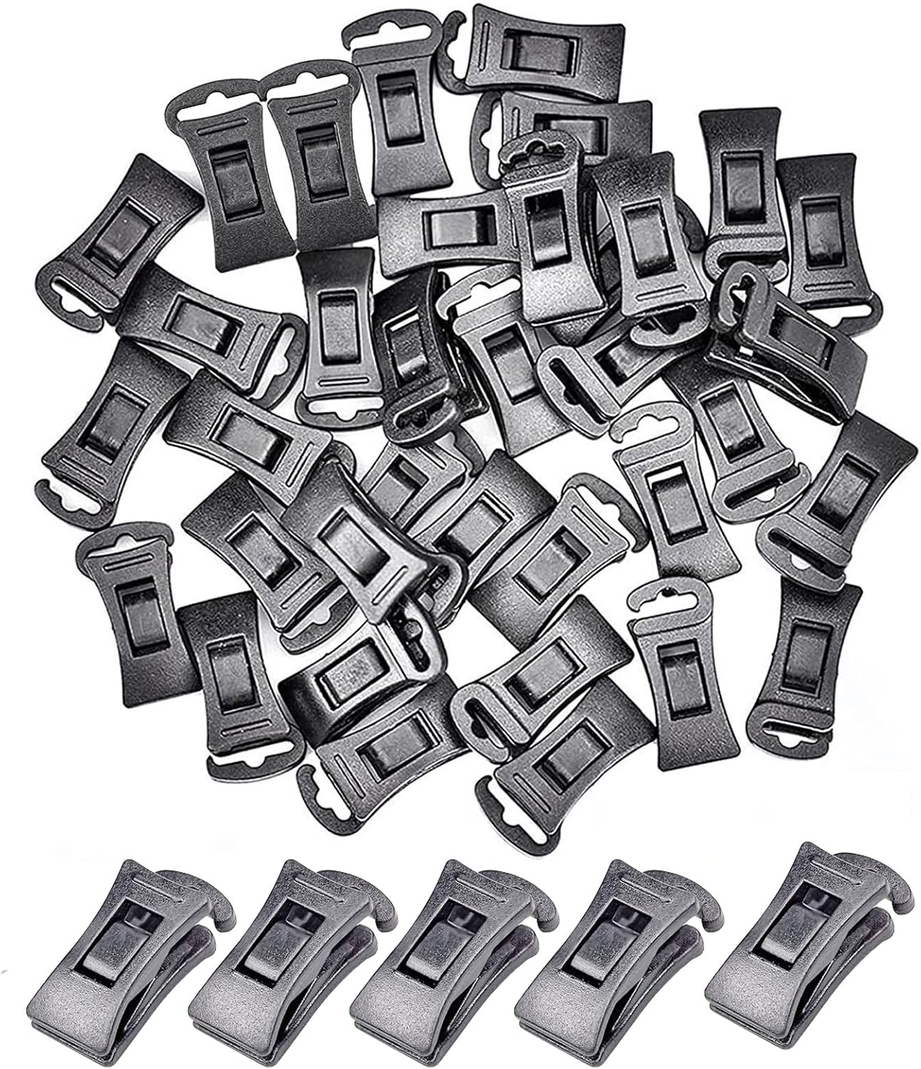 36Pcs Plastic Sock Laundry Clips Sock Drying Clips Socks Laundry Holder Socks Hanger