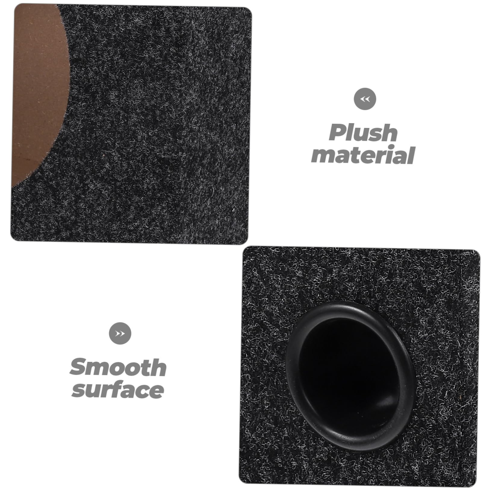 iplusmile Caja de Subwoofer Sellada de 8 Pulgadas para Automóvil Caja Acústica Alfombrada de Madera para Sistemas de Audio de Coche Compatible Vehículos y Camiones Uso en Instalación