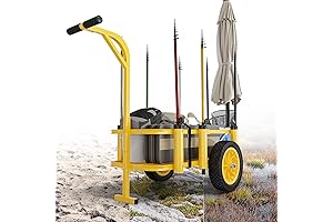 Bonnlo Beach Fishing Cart: Ultimate Convenience for Anglers