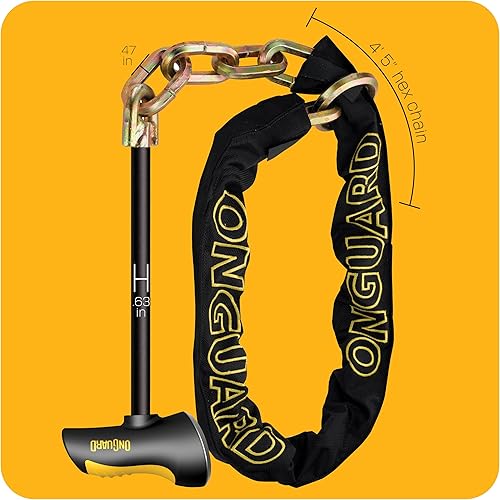 Miniatura 2 de OnGuard Cadena bestia con cerradura de varilla de acero X2