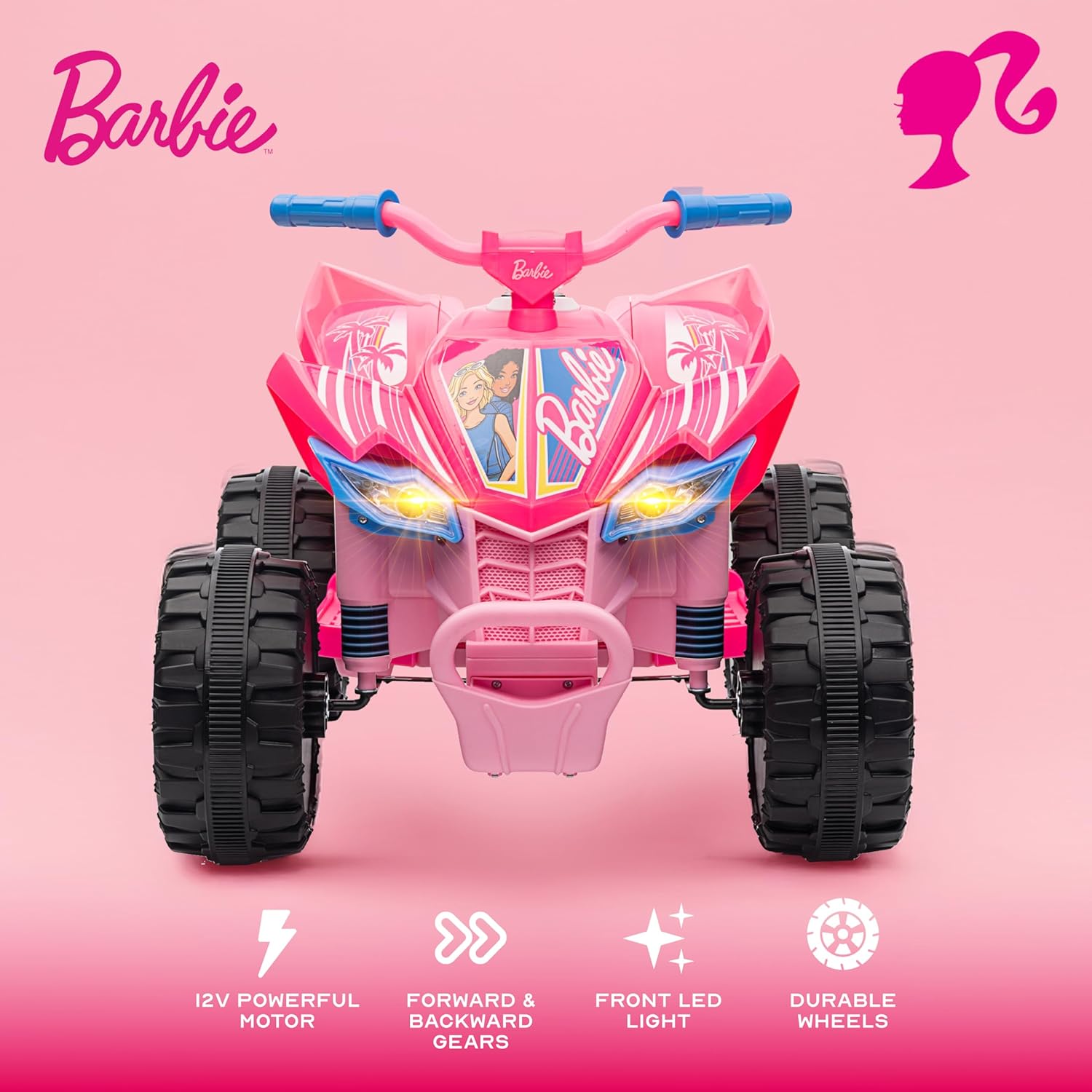 Barbie Quad Bike Fisher-Price Power Wheels Barbie ATV