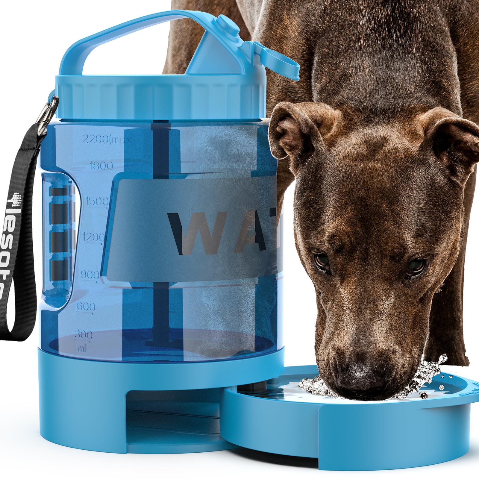PETNF 77 oz Portable Dog Water Bottle for Travel, Travel Water