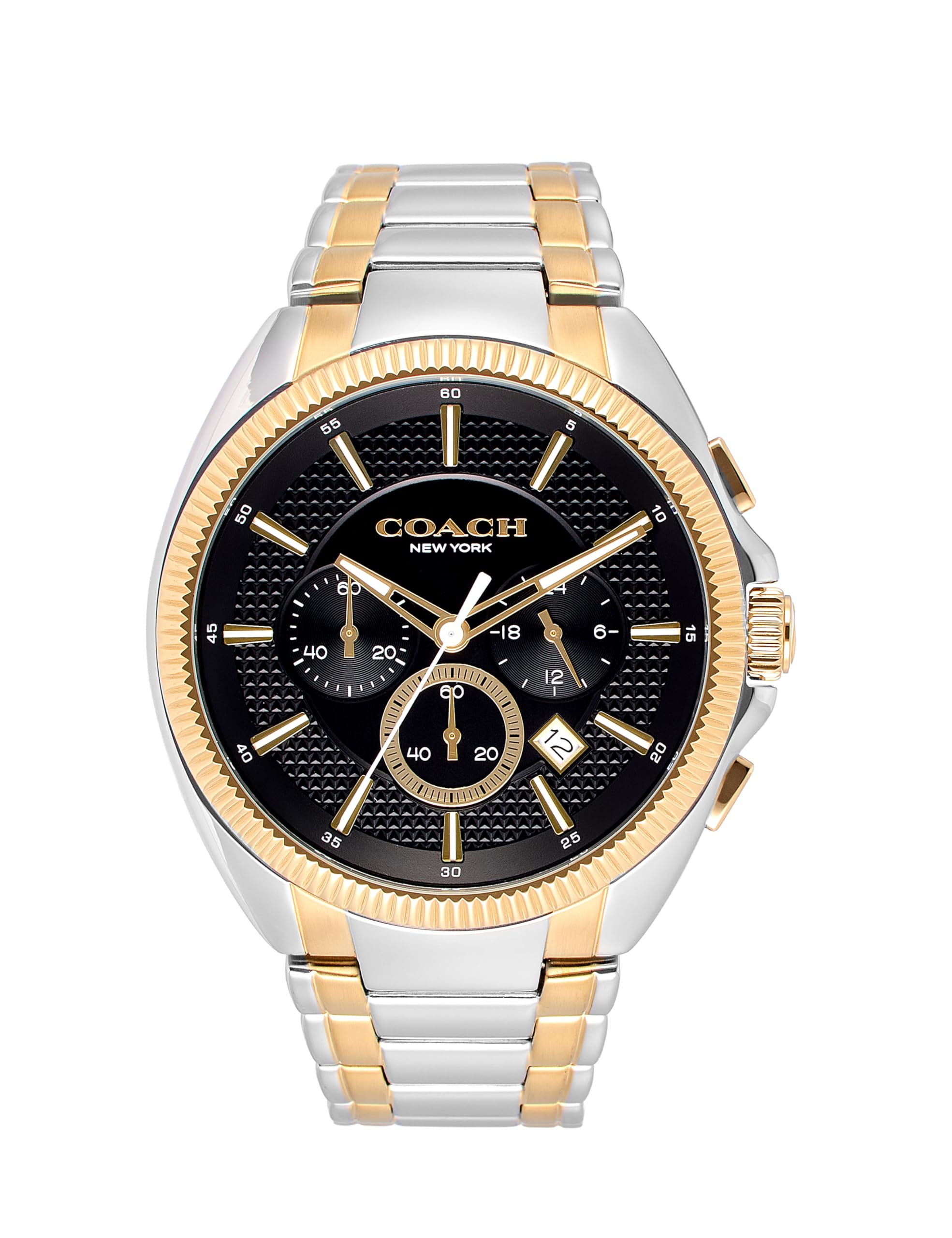 Buy Coach Jackson Qtz Fashion Chrono Black Round Dial Men's Watch