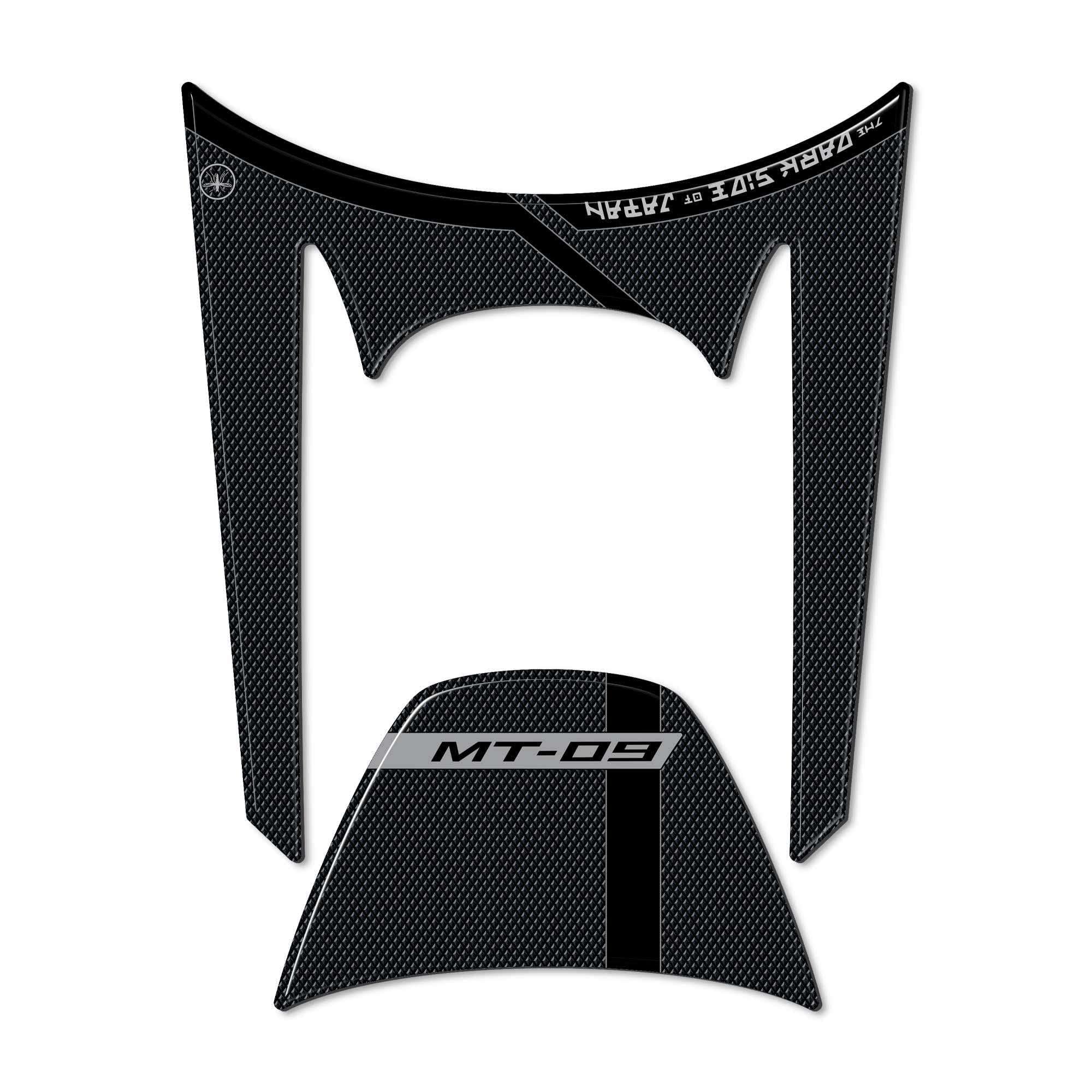 labelbike - 3D Resin Sticker Decoration and Protection of Motorcycle Ignition Key Area Compatible with Yamaha Mt-09 2021-2022