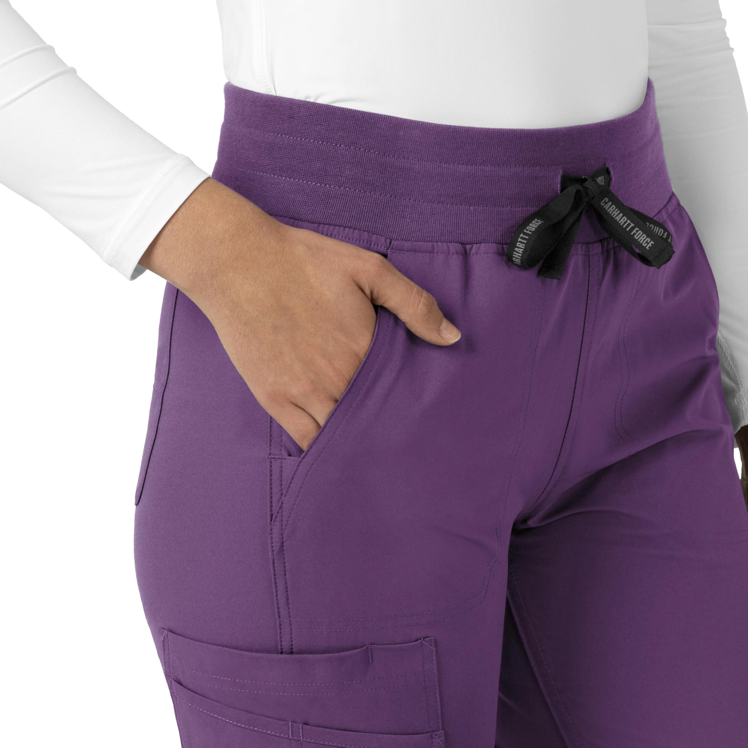 Carhartt Pantalón Deportivo Force para Mujer - Pantalones de Traje médico Mujer
