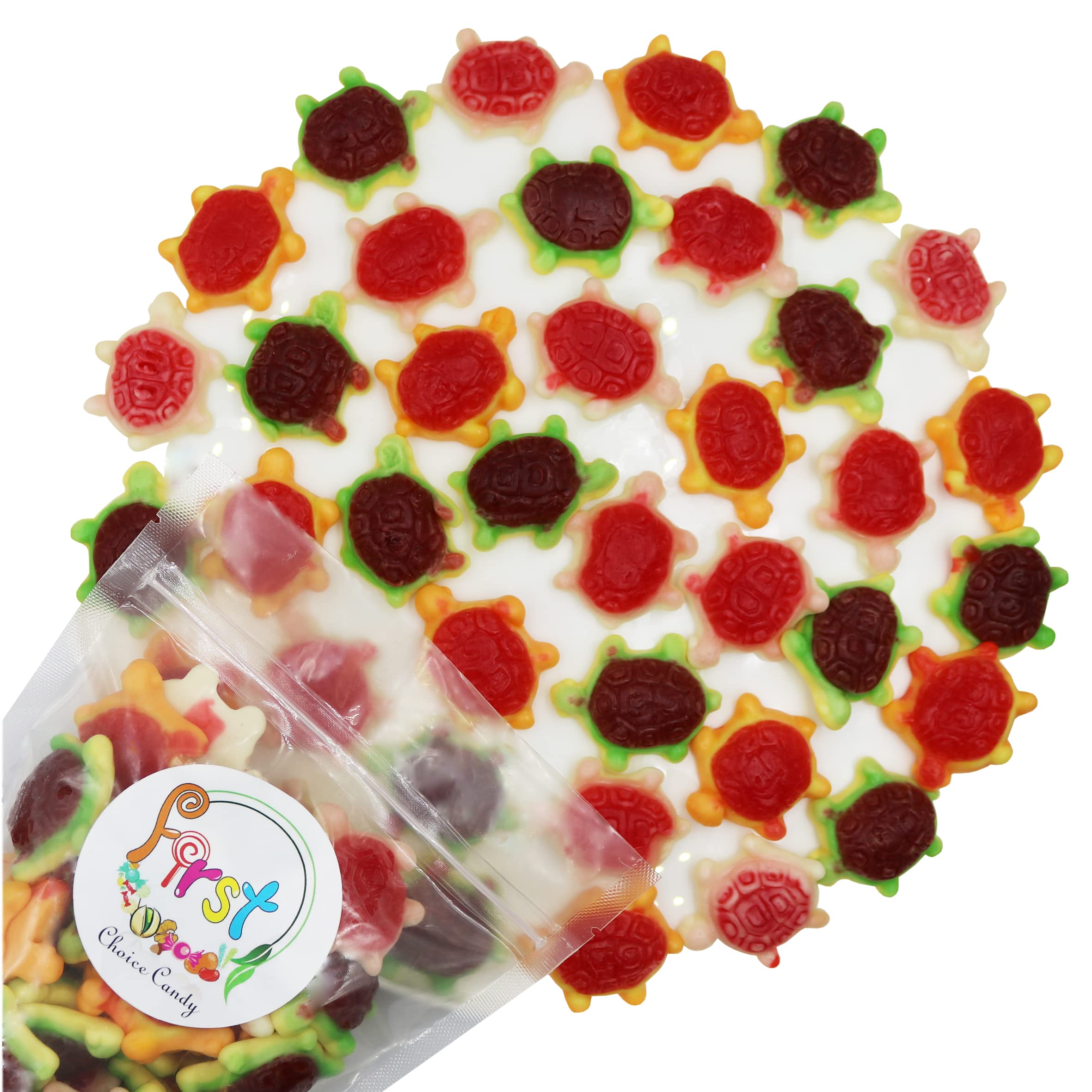 FirstChoiceCandy Jelly Filled Gummy Turtles 5 LB