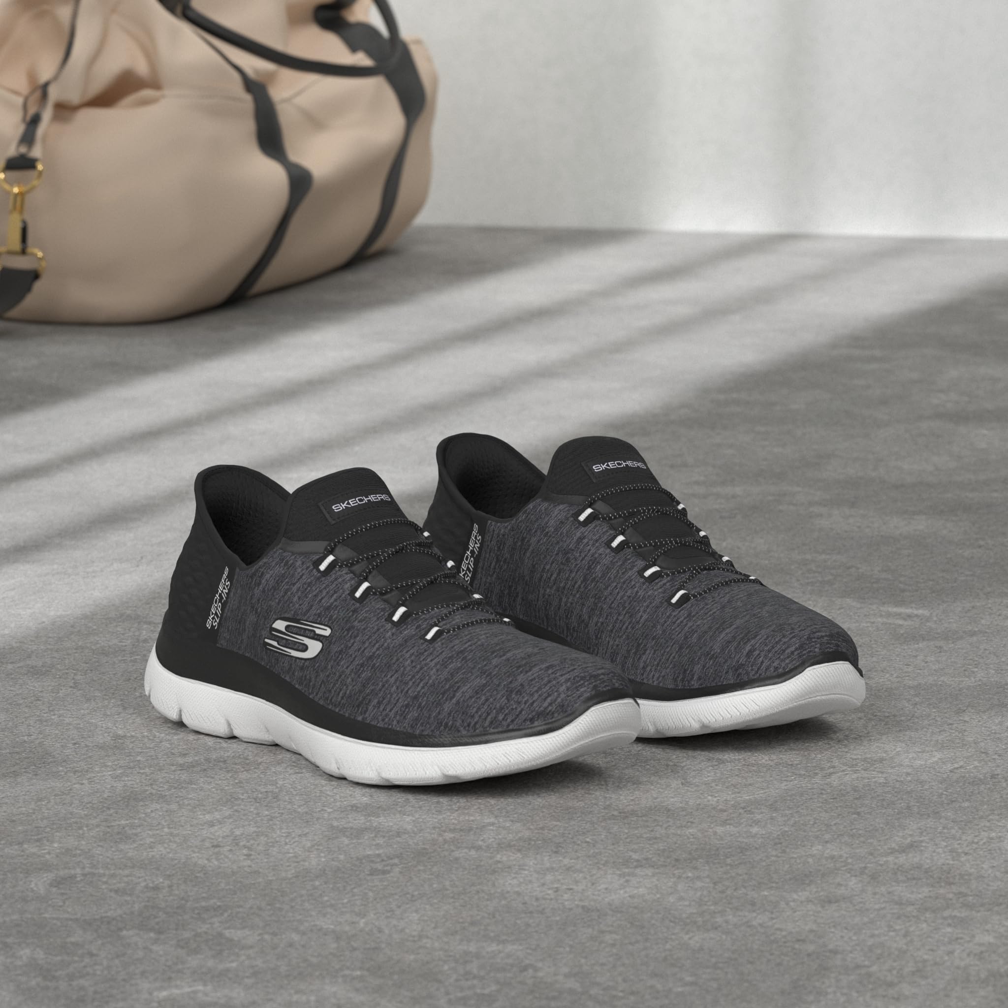 Skechers Women's Summits Dazzling Haze Hands Free Slip In Seakers