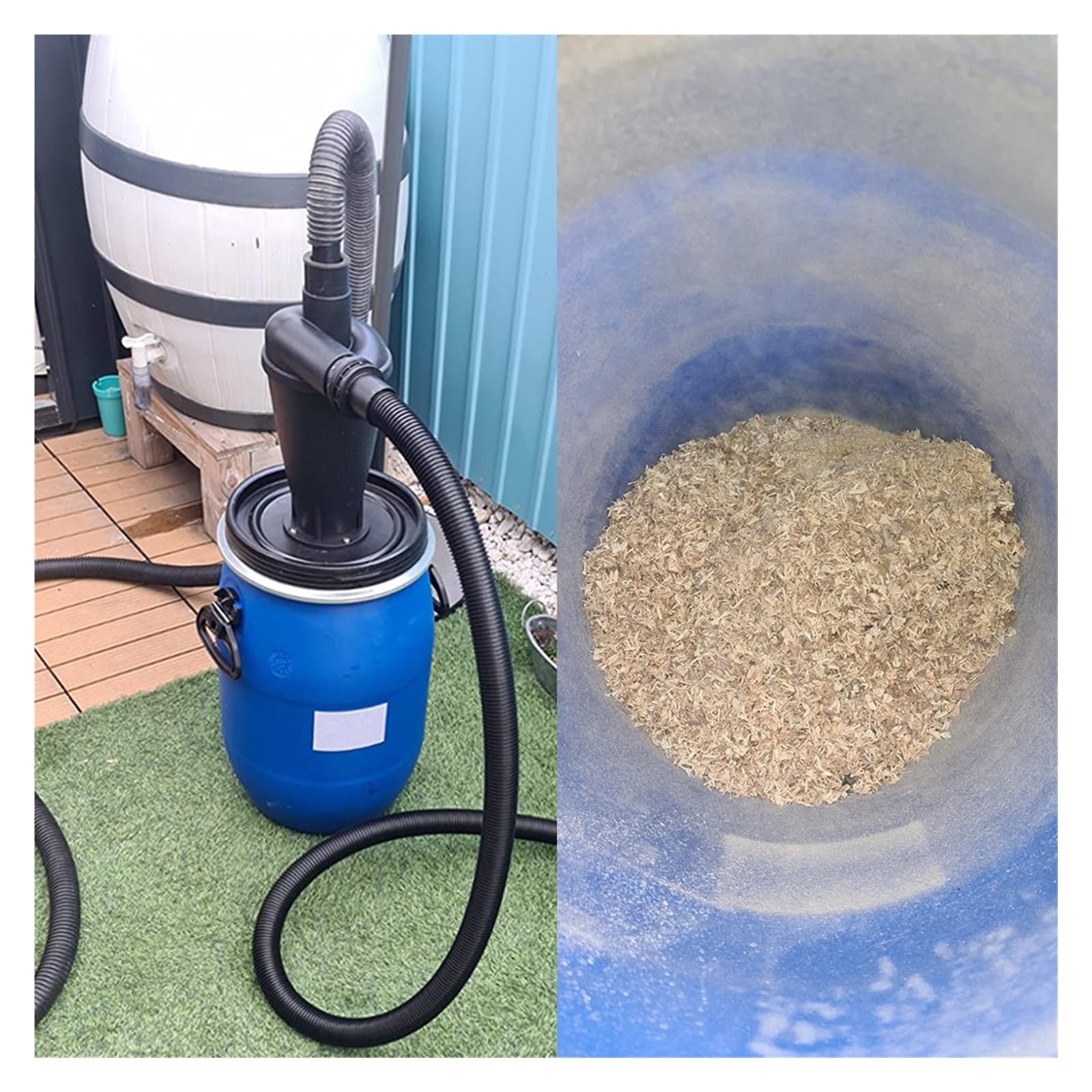 Dust Cyclone Fai Da Te, Aspiratore Industriale Turbocompresso Di Terza Generazione For La Pulizia Della Casa Con Base Flangiata, Accessori Di Ricambio