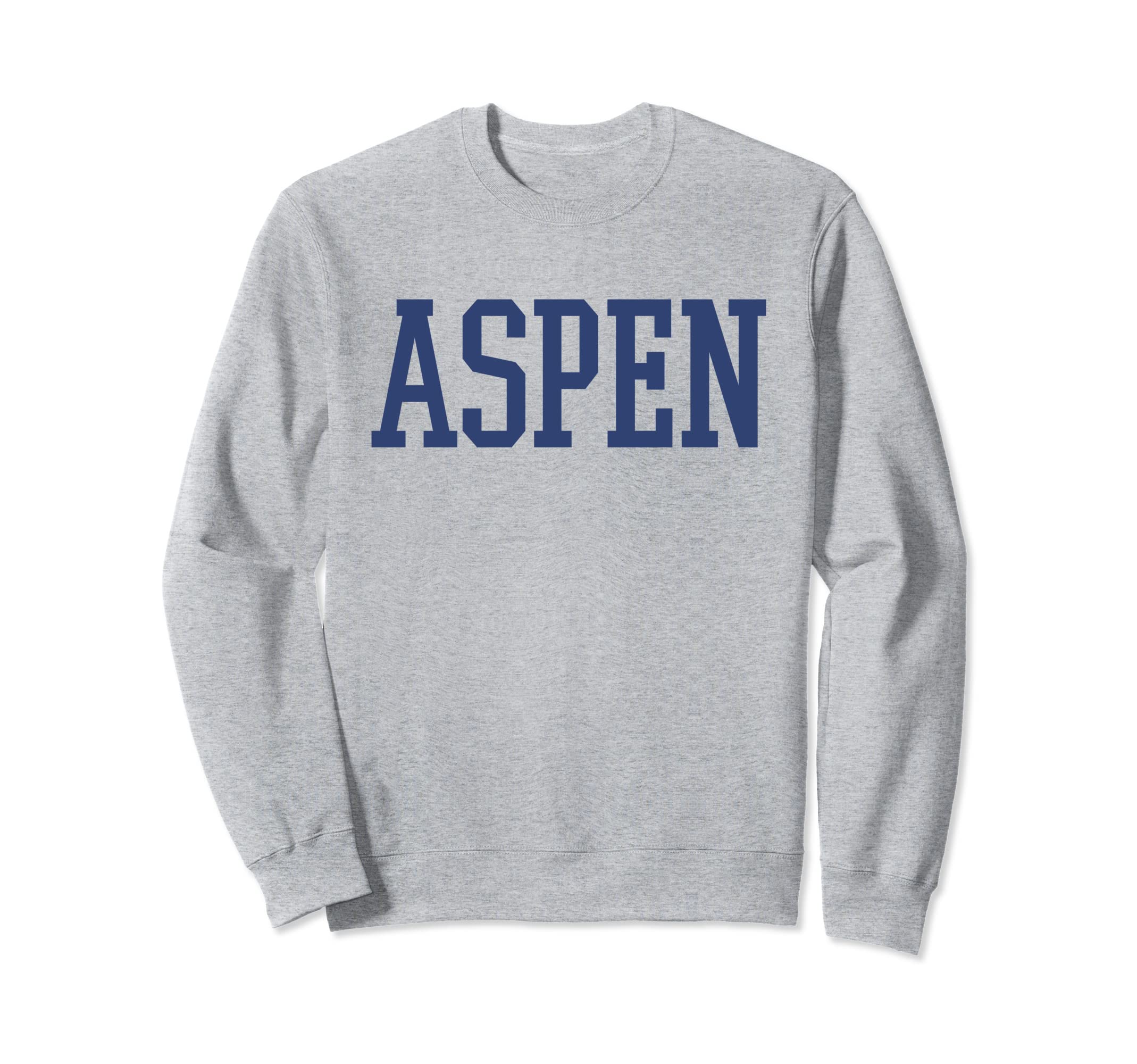 Aspen Vintage College Style Grey Sweatshirt