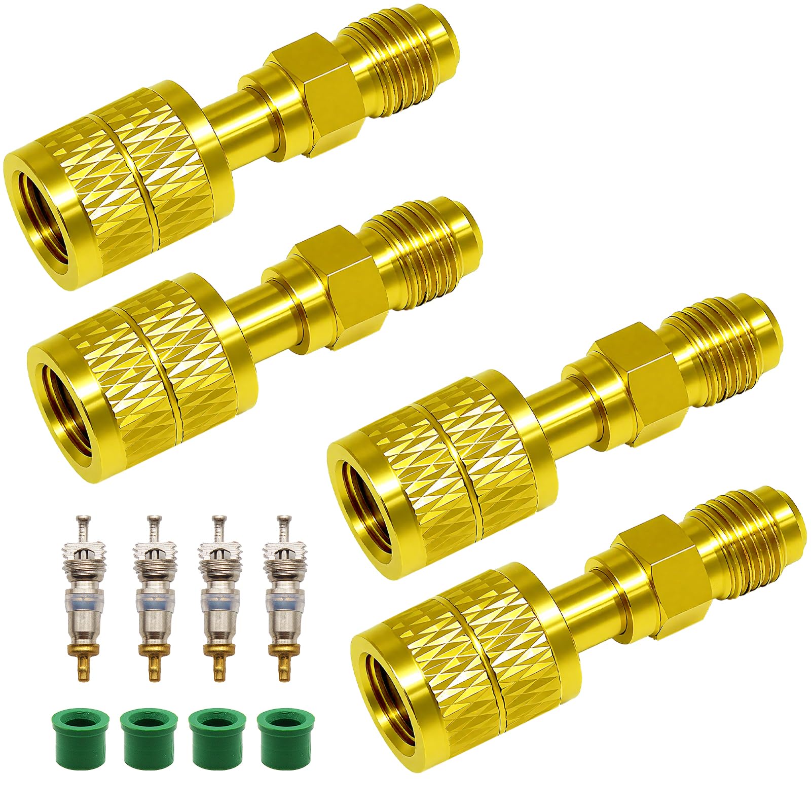 Amazon.com: 2 Pack A2L R32 R454b Refrigerant Adapter,1/4