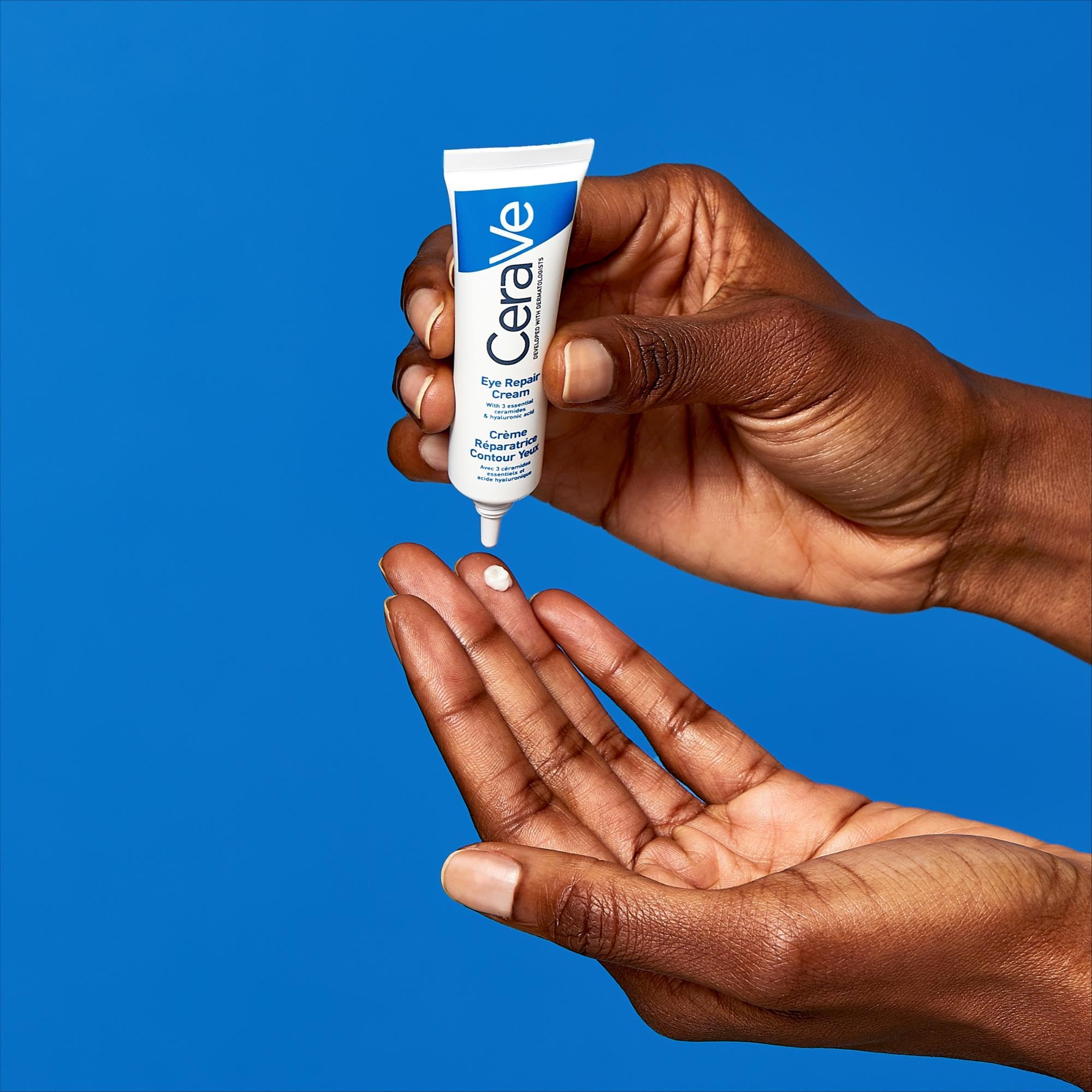 CeraVe Crema Contorno Occhi Riparatrice, Per un Contorno Occhi Idratato a Lungo, Borse Ridotte e Occhiaie Attenuate, Per Tutti i Tipi di Pelle, Con Acido Ialuronico e Ceramidi e Prodotti Correlati