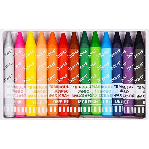 Doms Jumbo Wax Crayons 24 Shades