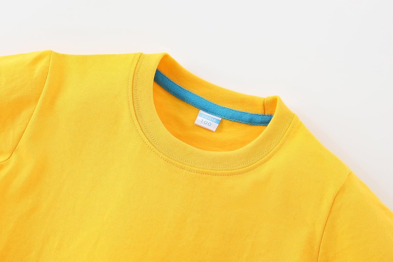 AMIYAN Toddler T Shirts Boys Girls Basic Tee Summer Cotton T-Shirts Crewneck Short Sleeve Shirts for Kids 2-7Y - Image 3