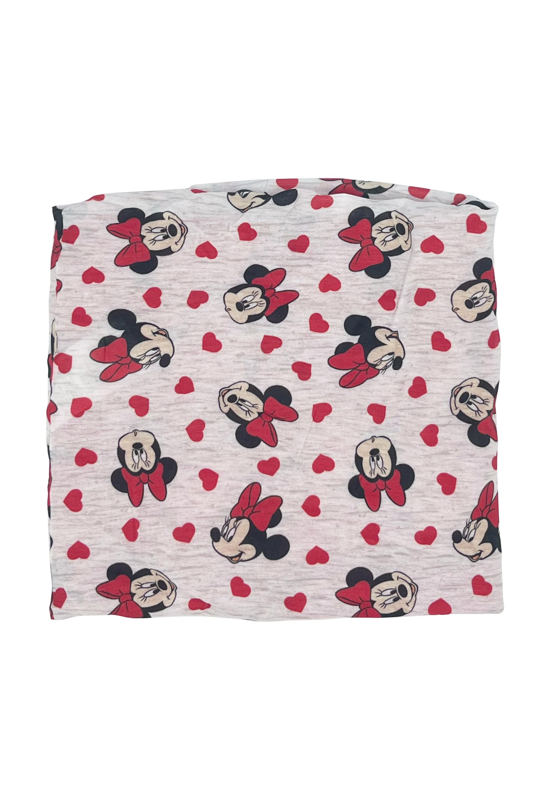 Disney Bufanda Minnie Mouse Tubular para Niñas | Braga de Cuello Minnie Mouse Coralina | Braga de Cuello Tubular Minnie Mouse