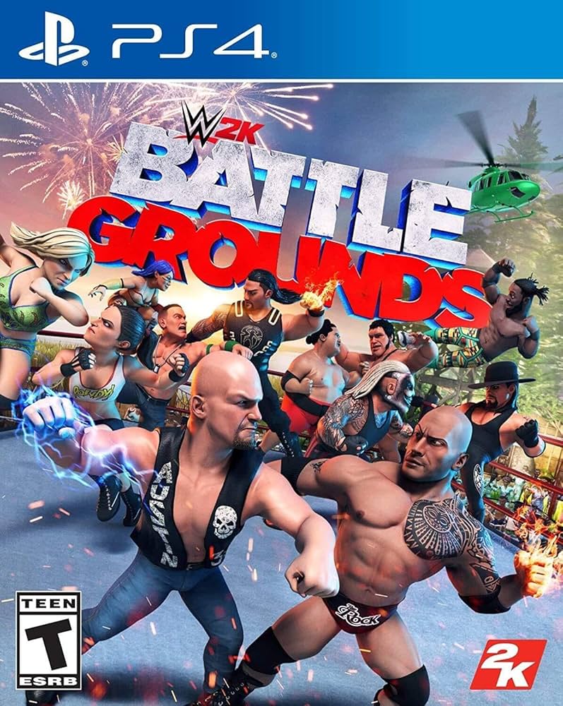 Amazon.co.jp: WWE 2K Games Battlegrounds(輸入版:北米)- PS4