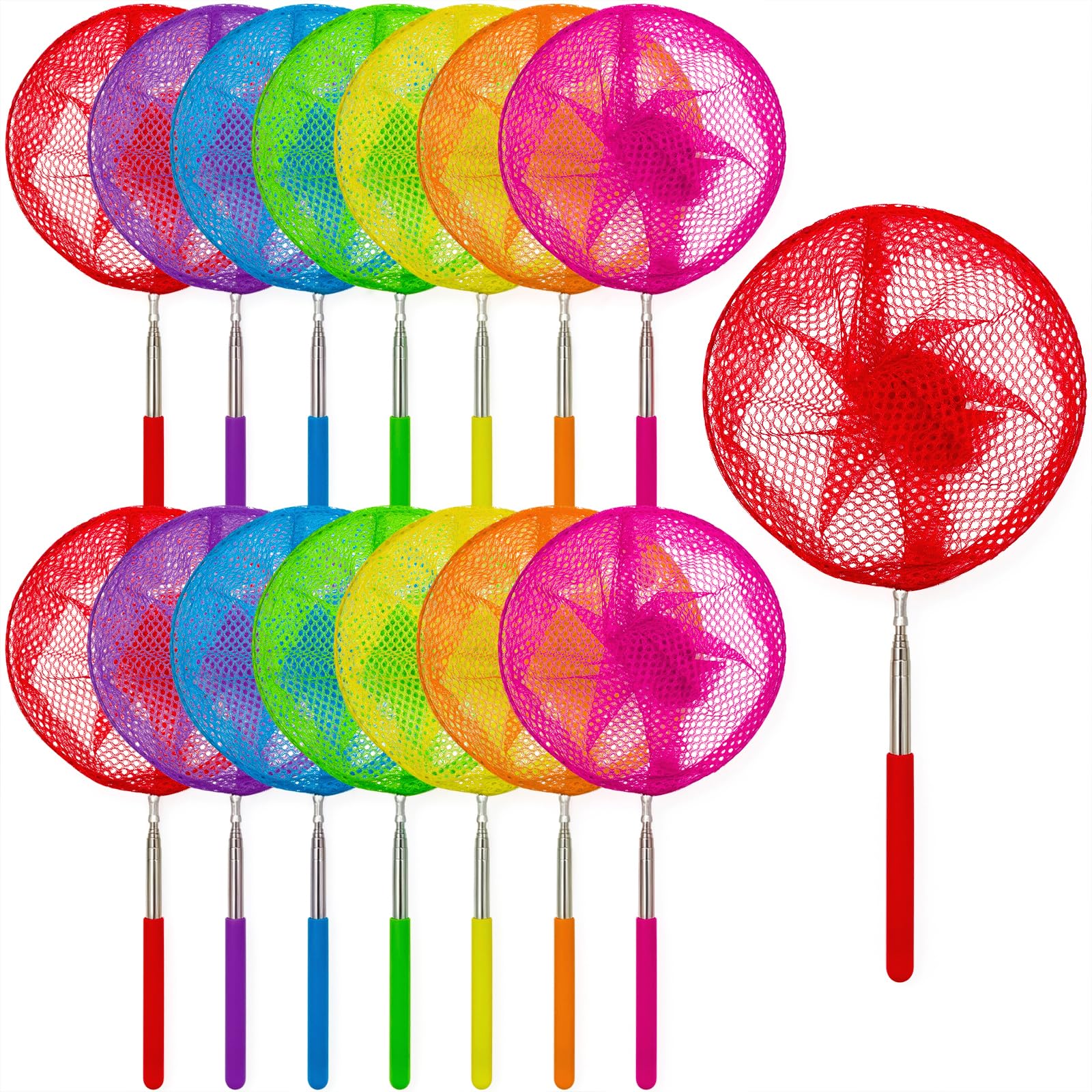 Photo 1 of KISEER Telescopic Butterfly Nets (7-Piece)