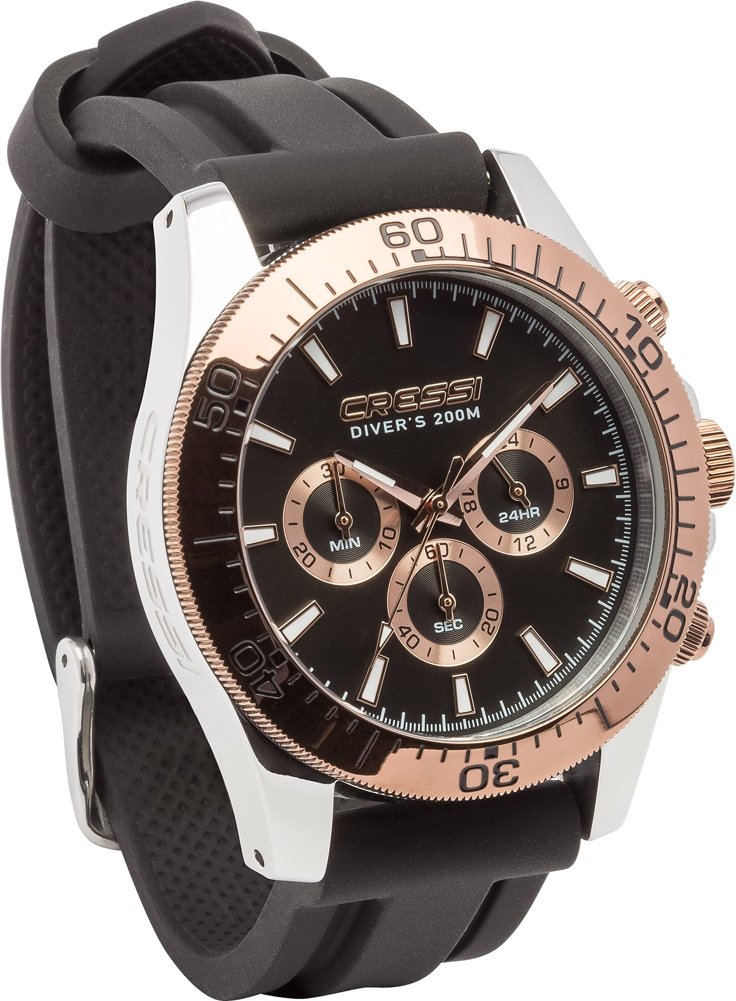 Cressi Nereus Watch - Unisex Erwachsene Watch Professionelle Taucheruhren, Einheitsgröße