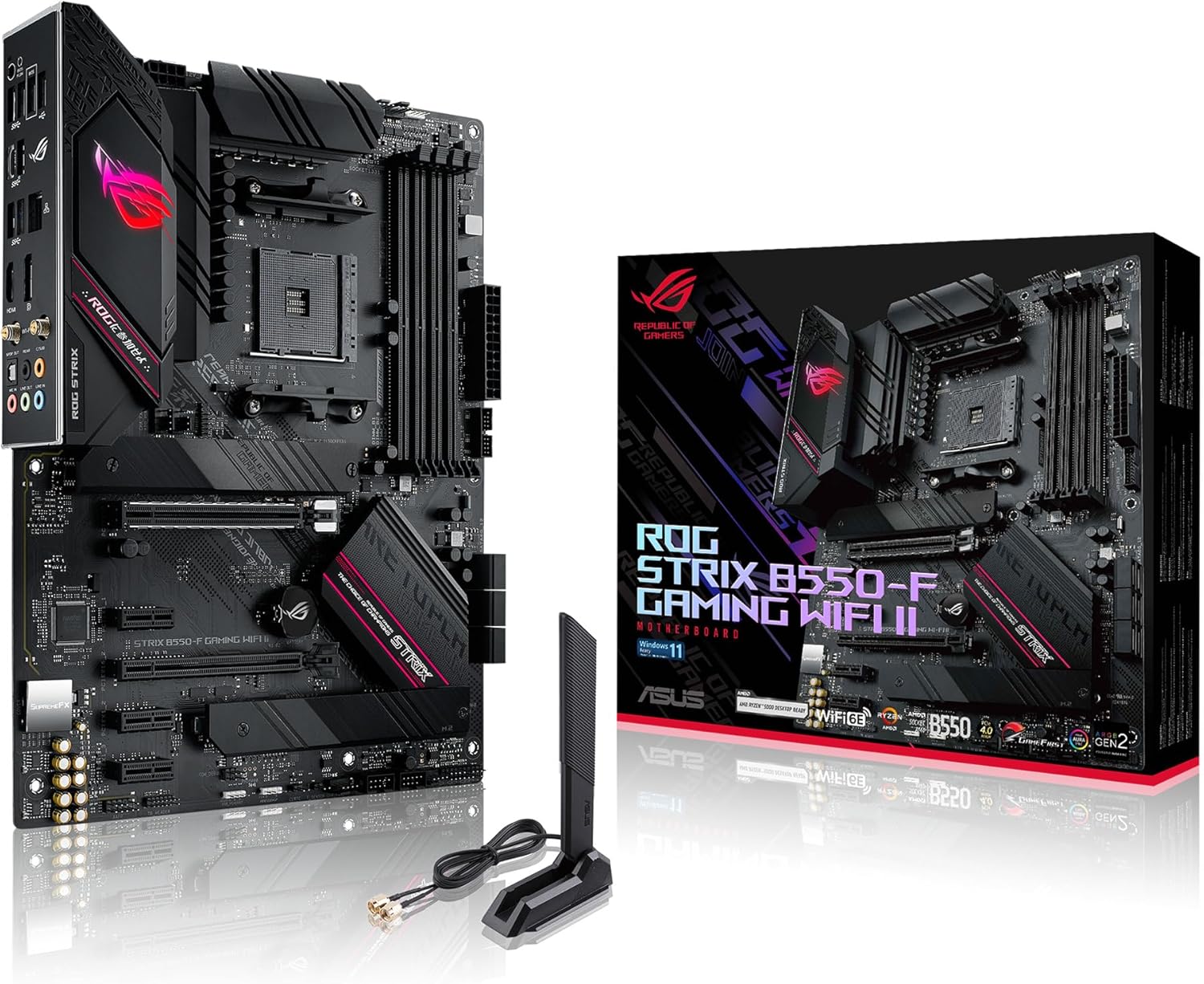 ROG Strix B550-F Gaming WiFi II AMD AM4 (3rd Gen Ryzen) ATX Motherboard (PCIe 4.0
