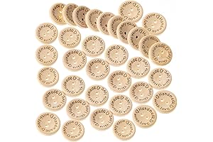 Handmade Craftsmanship with NUOMI 100Pcs 'Handmade with Love' Tags, Embellishments for Your Creative Projects