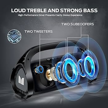 monster vision wireless bluetooth speaker with lcd display free sample