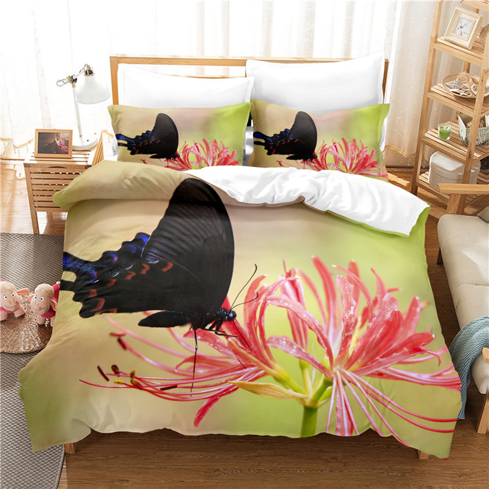 Parure de lit 220x240 rouge acacia pour transformer votre chambre en cocon