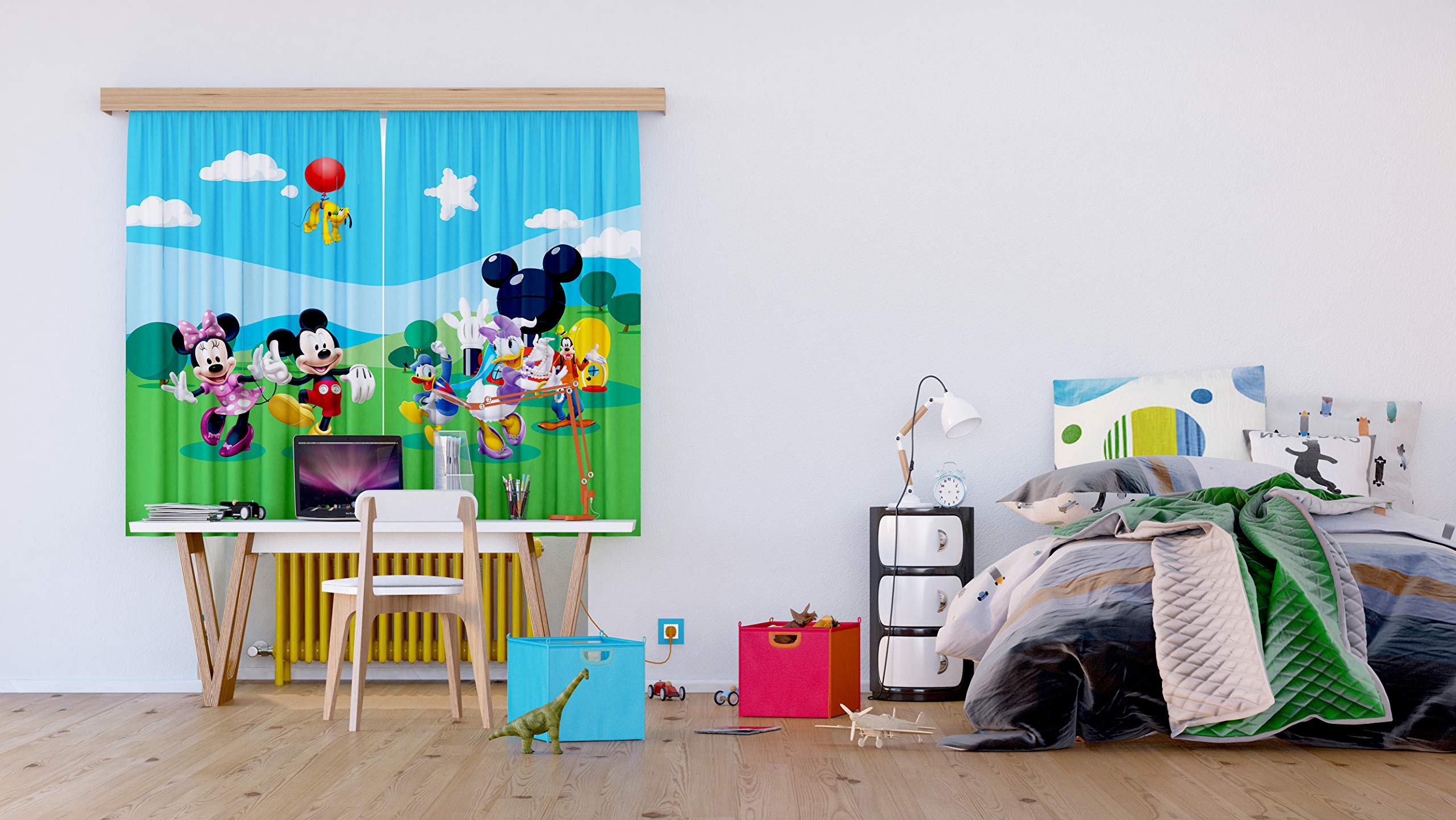 AG design FCS XL/4307 Rideau voilage pour chambre d'enfant