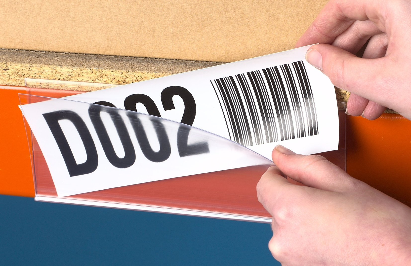 Self Adhesive Ticket Holder 54x200mm