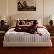 COMFBOX Twin Mattress, 10 Inch Springs Matress, Bed in a Box, Soft and Breathable, Pressure Relief & Motion Isolation, Medium Firm Feel