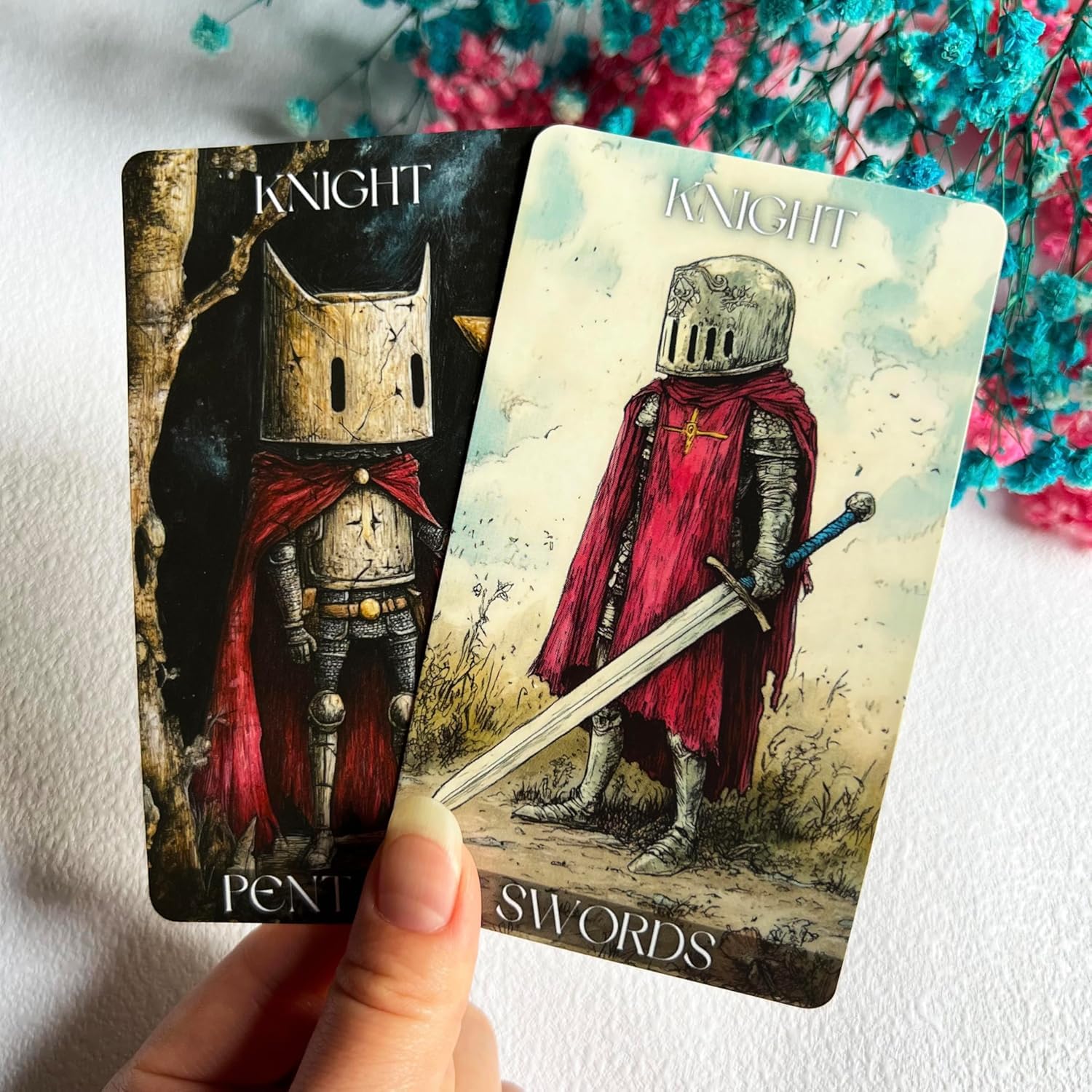 Cartas de tarot Daydream para principiantes, baraja de tarot estilo surrealista de ensueño, cartas de adivinación de la suerte