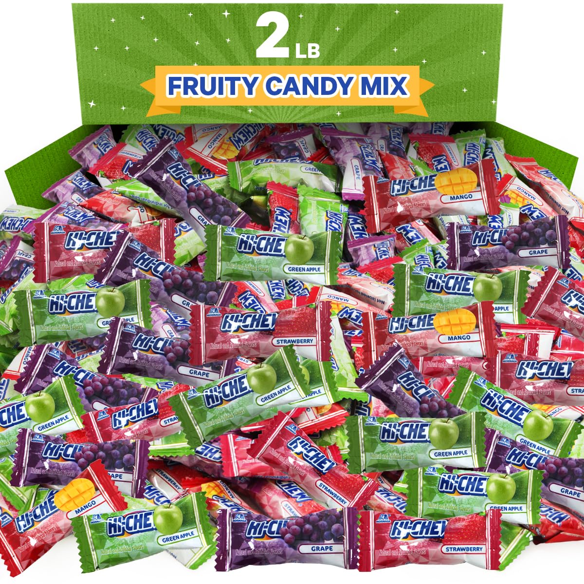 Amazon.com : Hi Chew Candy Bulk 2lb Pack - Candy Variety Pack