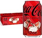 Coke Zero Sugar Cola Soda, 12 oz, 24 Pack (Package May Vary)