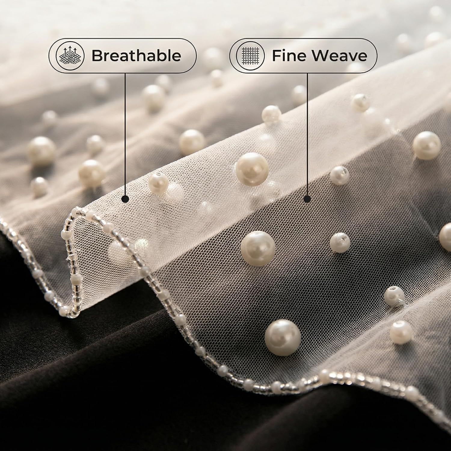 Pearl Wedding Shawls Bridal Cape for Women Bride Shrug Bolero Capes Evening Dress Jackets Cover Up for Dress Party