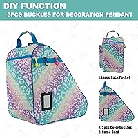 Vista 5 de Bolsa para Patines de Hielo, En Línea, Roller y Quad - Para Niños y Adultos