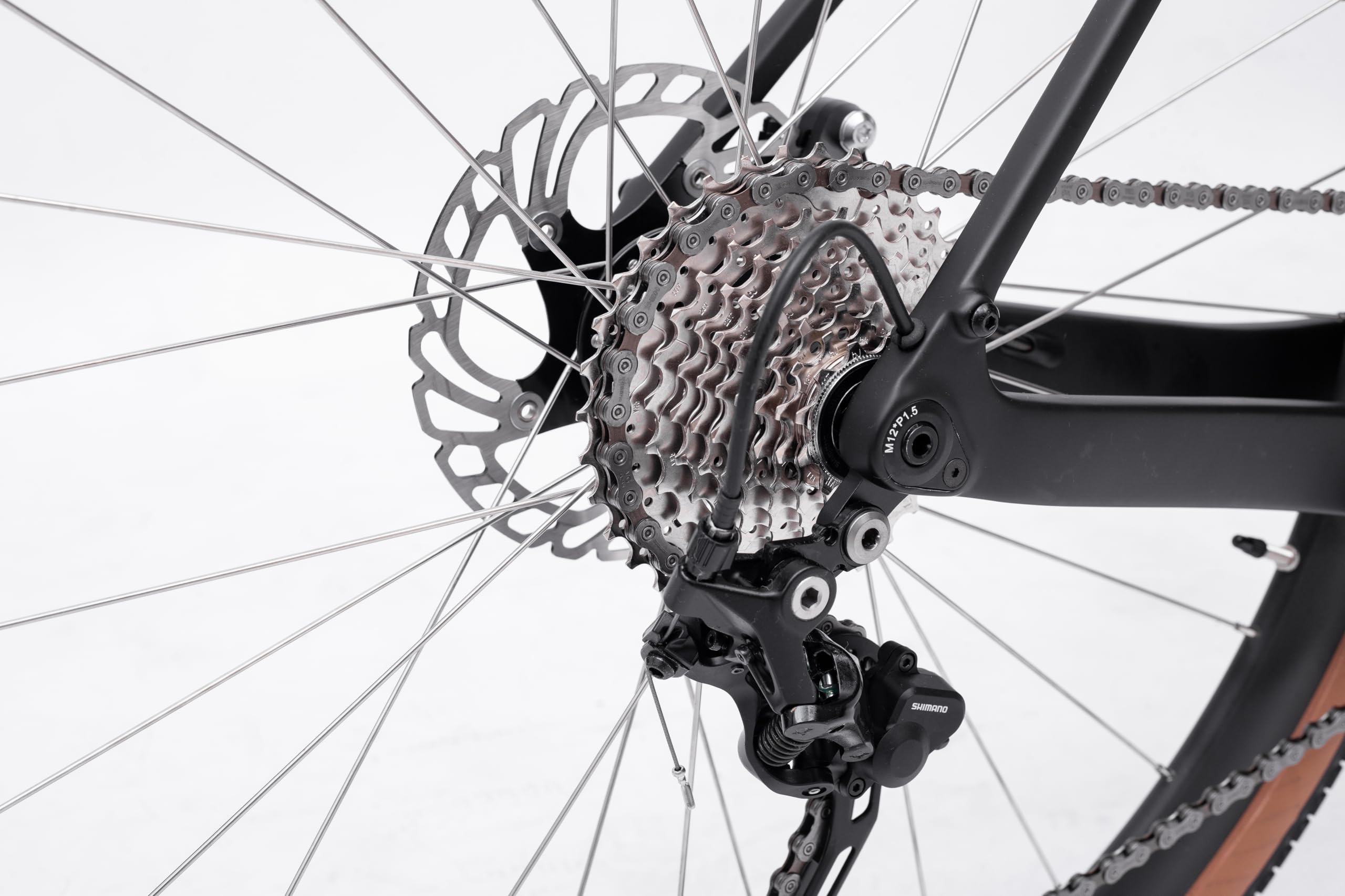 Rinos Sandman 6 Bicicleta Gravel de Carbono | GRX 600, 22 Velocidades | Cuadro de Carbono T800 | 9.8 kg | Frenos de Disco Hidráulicos | Neumáticos CST 700x40C