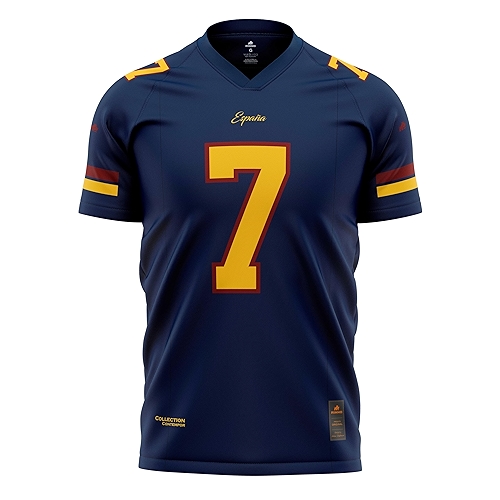 Camisa Espanha Football Eurodry Original Rinno Class Futebol Americano