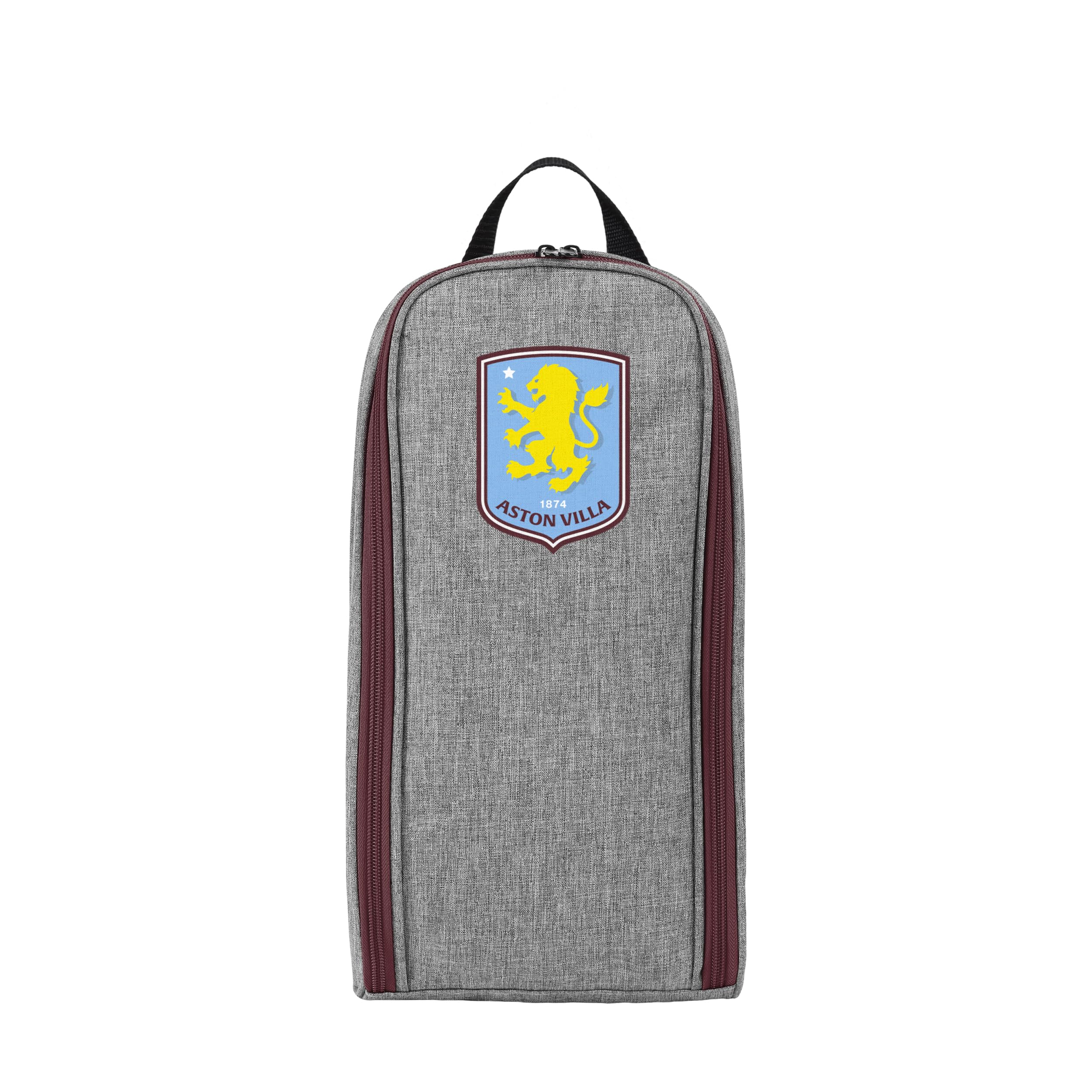 FOCO Officially Licensed Aston Villa FC Grey Boot Bag
