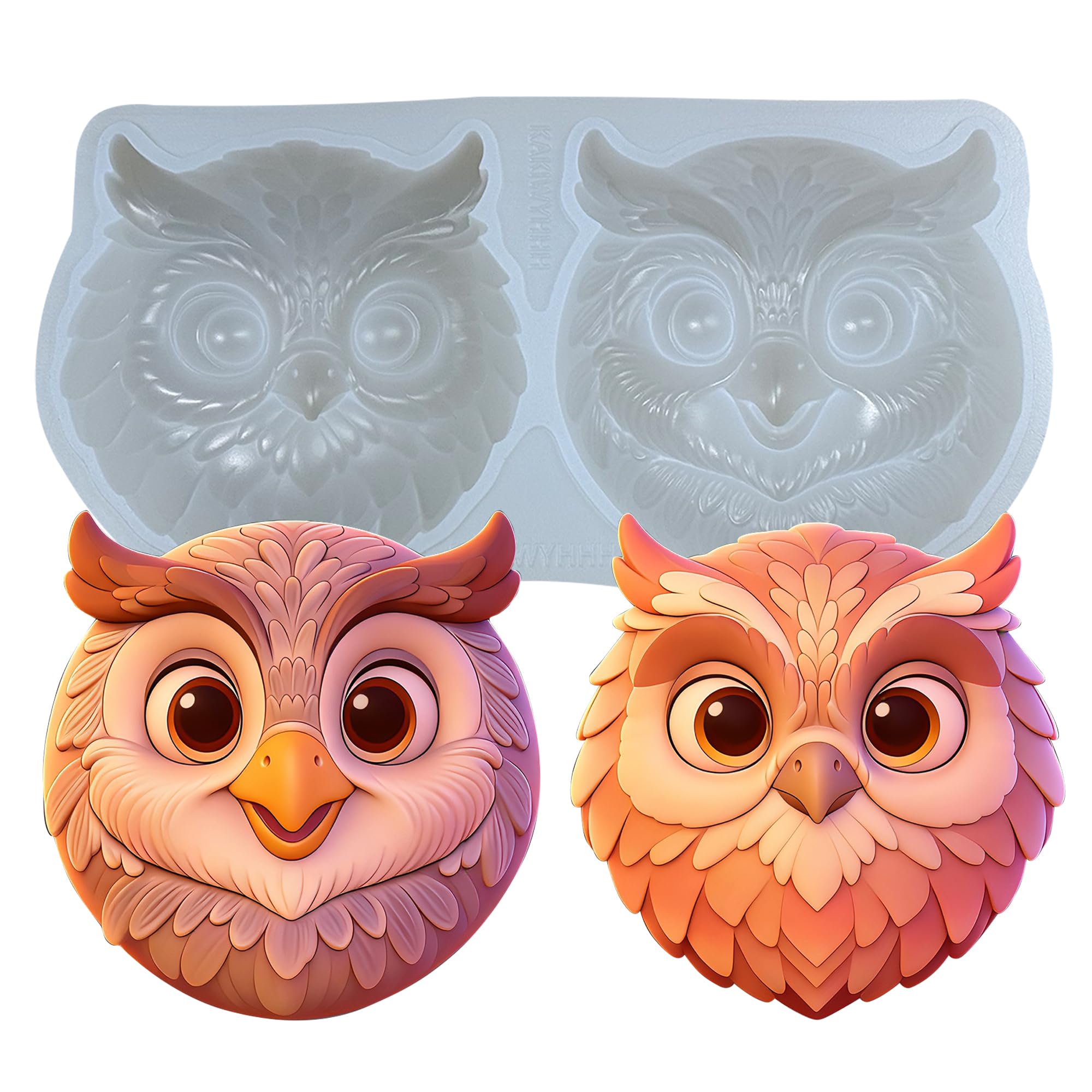 Moule silicone résine époxy hibou : finis les détails ratés en argile