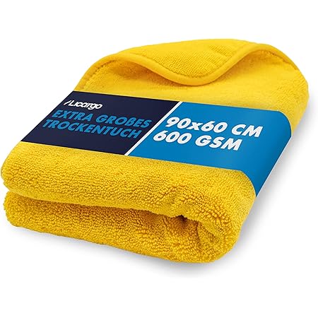 REVONOX ProDry Auto Trockentuch 1200GSM - XXL 50x80cm Lackschonend & Saugstark