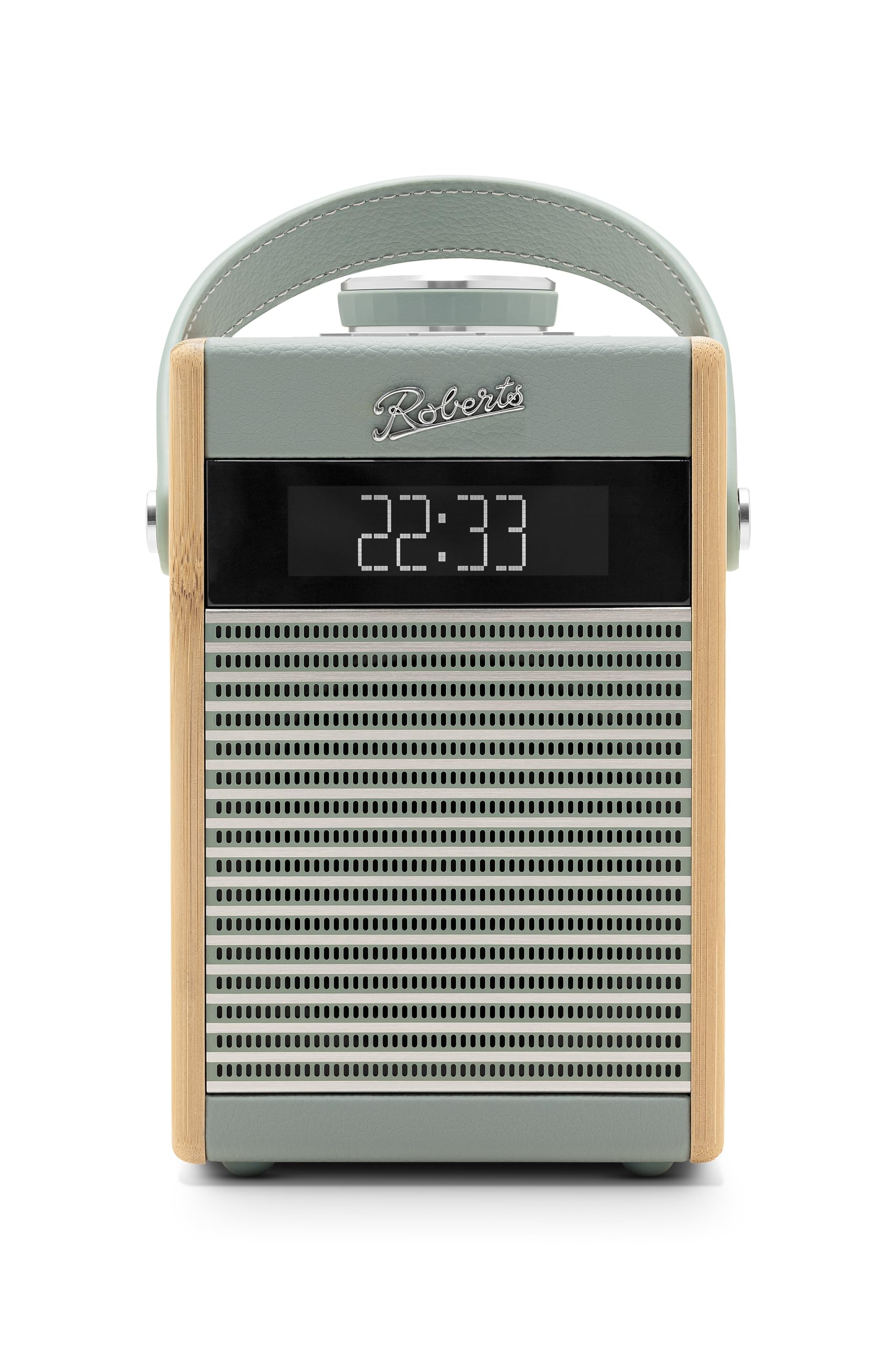 Rambler Midi Retro-Radiowecker, tragbar, Dab+/FM/Bluetooth, Himmelblau