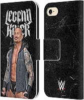 Vista 37 de Head Case Designs Officially Licensed WWE in My Veins Randy Orton Leather Wallet Case Compatible with Apple iPhone 7 Plus/iPhone 8 Plus