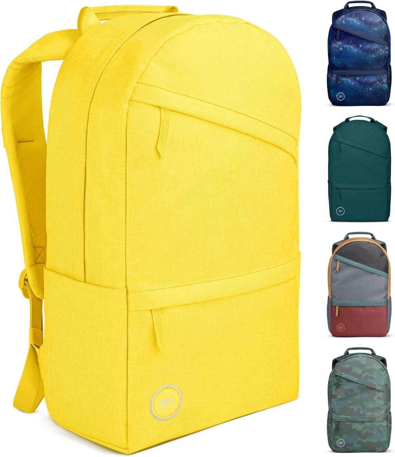 Simple Modern Legacy Backpack with Laptop Compartment Sleeve - 25L Travel Bag for Men & Women College Work School -Sunshine