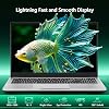 Laptop, Computadora Portátil AMD Ryzen 5 5500U 6 núcleos, 16GB RAM 512GB SSD, 15.6 pulgadas con 1080P FHD, Win 11 Pro, Gráficos Radeon, Apertura 180°, Teclado retroiluminado, USB-C PD, Gris delgado y ligero 7