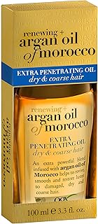 Sponsored Ad - OGX Extra Strength Renewing + Argan Oil of Morocco Penetrating Hair Oil Treatment, Deep Moisturizing Serum ...