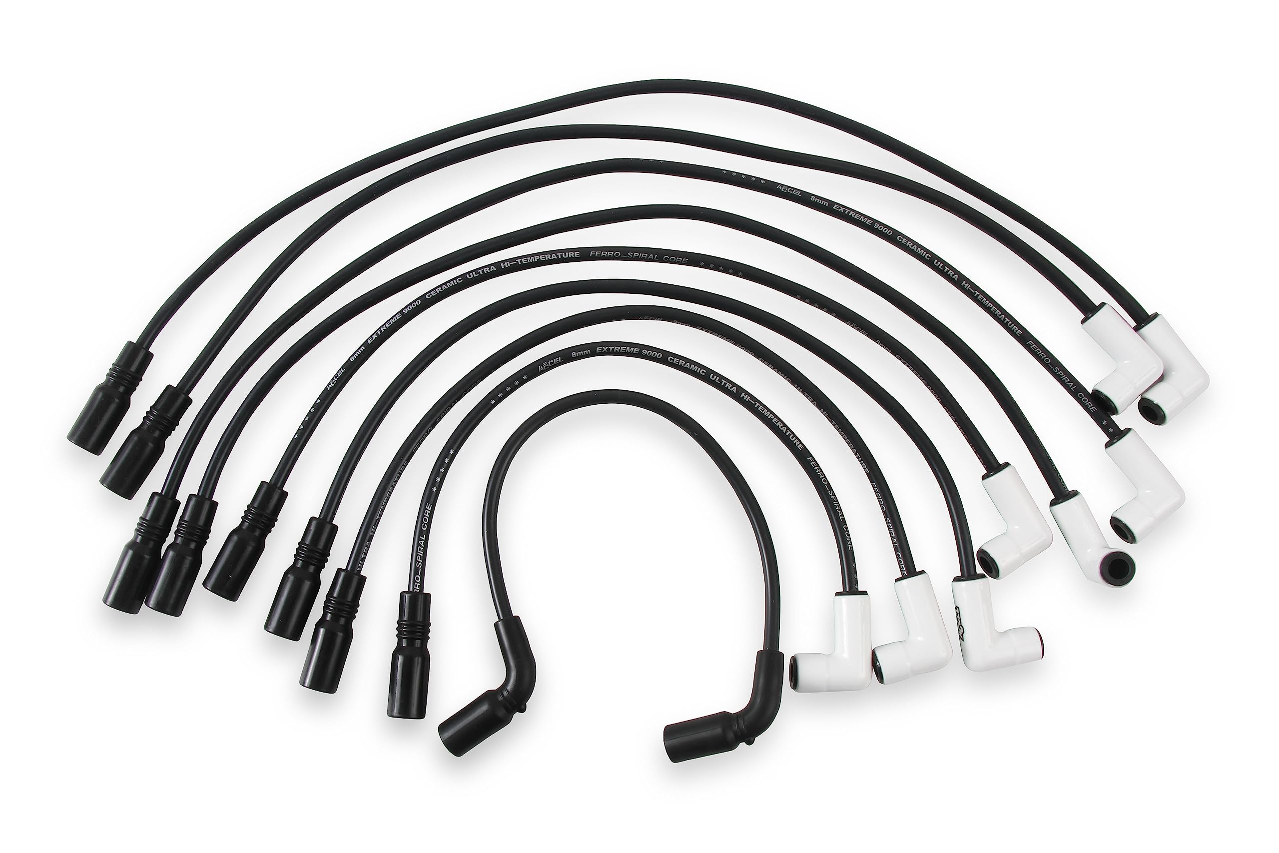 Amazon.com: ACCEL 9042C Extreme 9000 Spark Plug Wire Set Ceramic