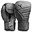 Hayabusa T3 LX Leather Boxing Gloves Men and Women for Training Sparring Heavy Bag and Mitt Work - Slate, 16 oz