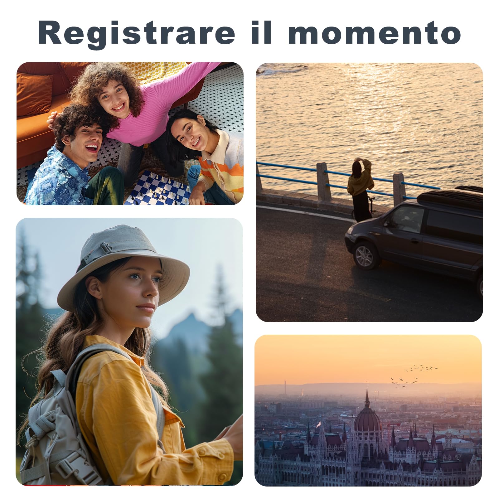 Droni con Telecamere Brushless Motore Drone per Adulti Principianti 2 Telecamere FPV RC Quadcopters Pieghevole Motorizzato 1080P Camera Regolabile UAV APP di Controllo 3D Flips